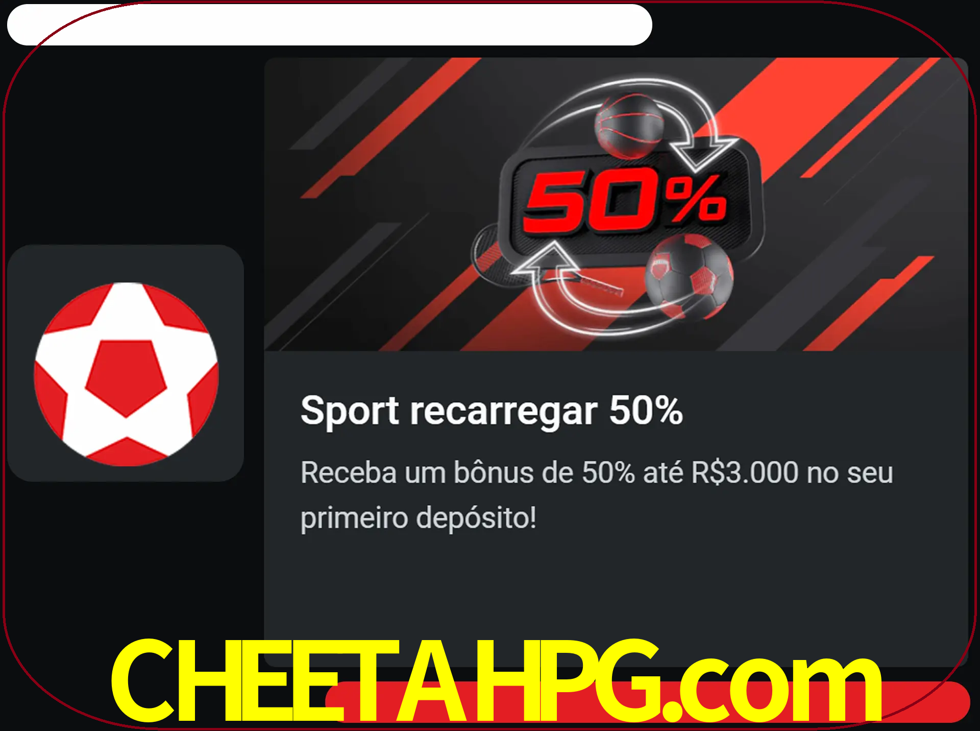 Obtenha mais ganhos em apostas com este bônus.