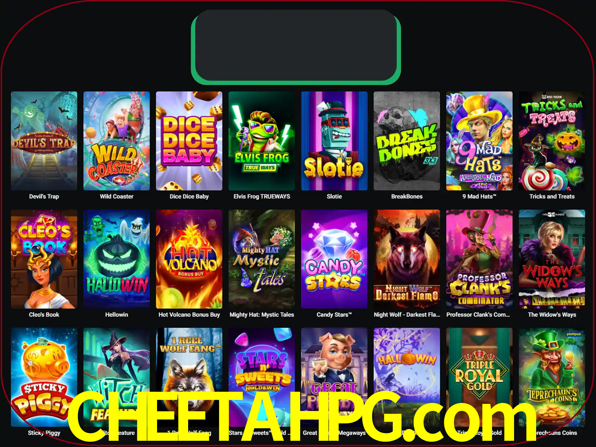 Procure por seus amados jogos de slot.