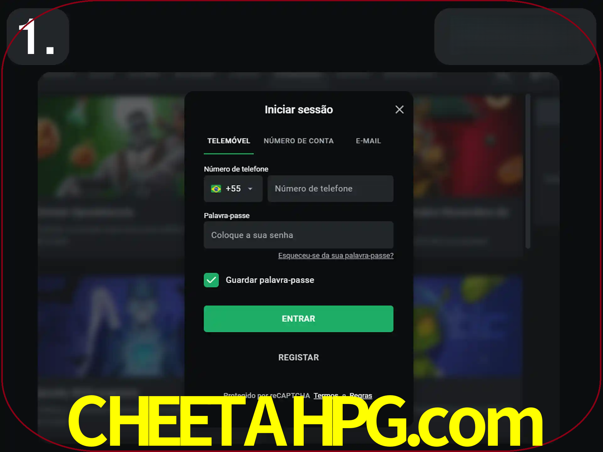 Acesse o site.