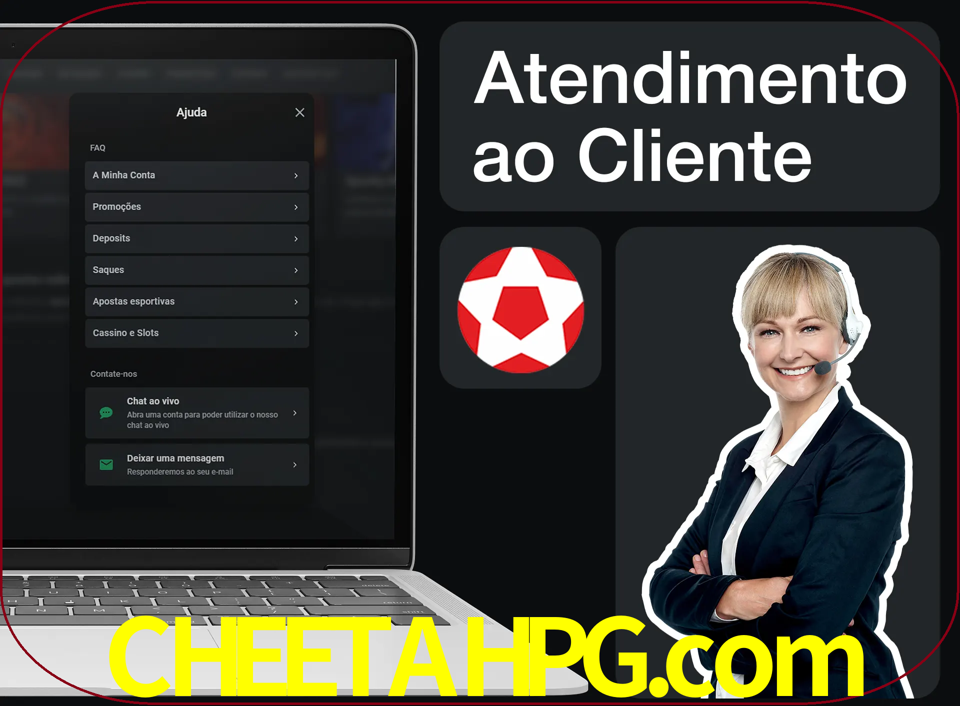 Você pode pedir nosso apoio para ajudar.