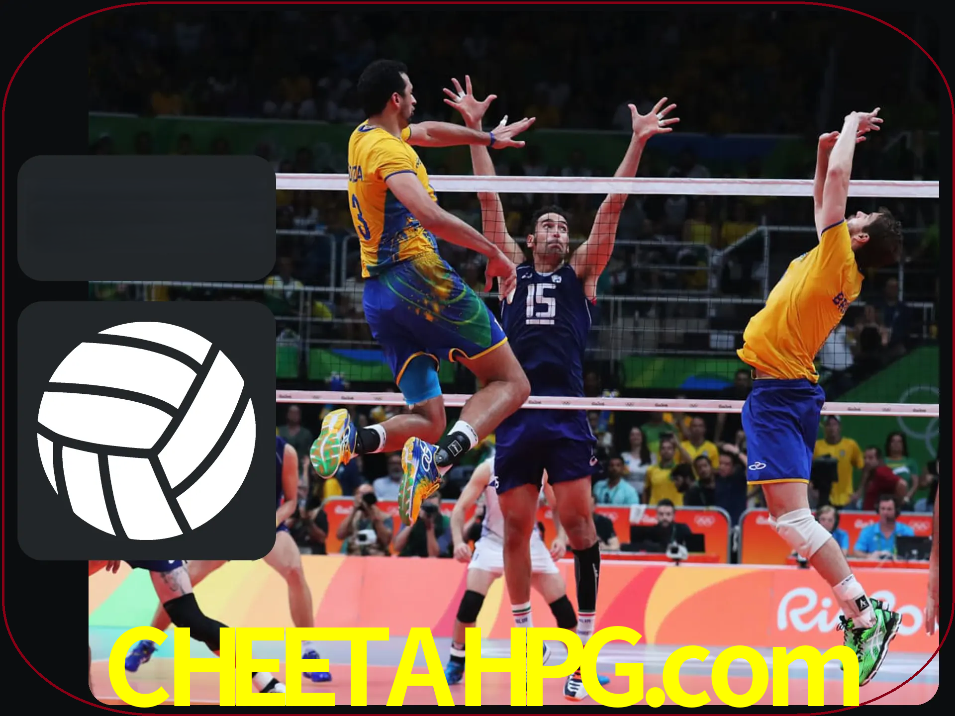 Fazer enormes ganhos apostando nas equipes de vôlei.